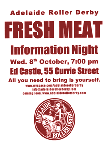 Fresh Meat - Roller Derby Information Night