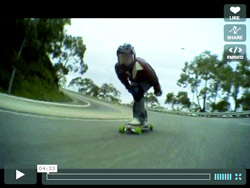 Downhill longboarding