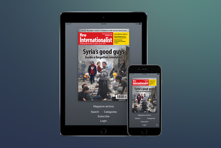 New Internationalist Magazine for iOS.